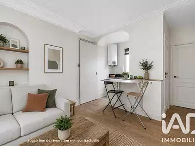 Paris 18ème 75018 Achat / Vente appartement 2 pièces t2