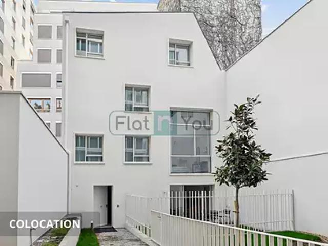 Paris 18ème 75018 Location maison 7 pièces t7 jardin terrasse