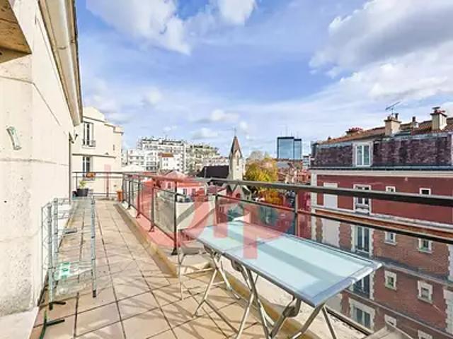 Paris 20ème 75020 Achat / Vente appartement 4 pièces t4 terrasse