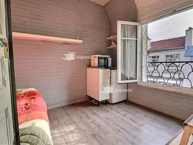 Paris 20ème 75020 Achat / Vente appartement 1 pièce t1 au dernier étage