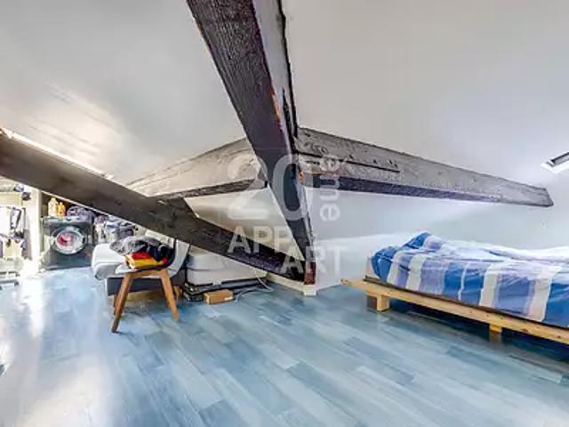 Paris 20ème 75020 Achat / Vente appartement 3 pièces t3 au dernier étage cave