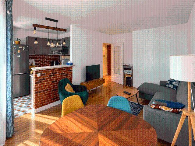 Paris 20ème À LOUER Charmant 2 pièces meublé de 54 m²