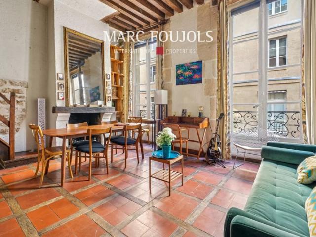 Paris VI appartement 2 pièces quartier de la Monnaie