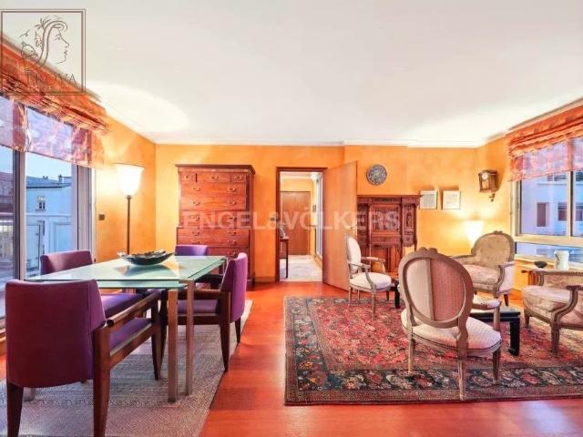 paris vii 3 room penthouse with terraces and eiffel tower view
