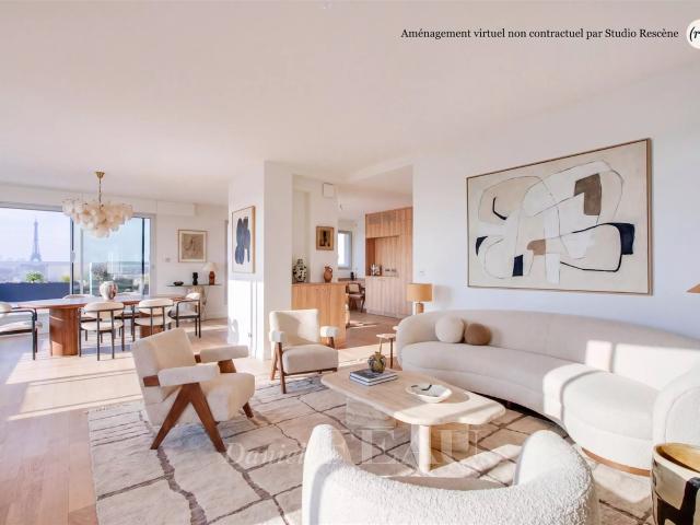 Paris XVe Pasteur Falguière Dernier étage avec terrass. 117m² Paris 15ème