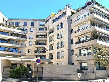 PARIS XVème, parc André Citroen, 4 Pièces de 94m², box en sous
