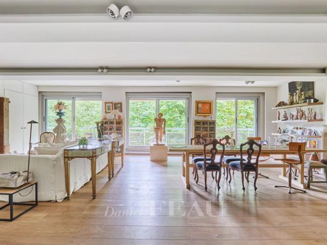 Paris XVIe Jardin du Ranelagh Vue et balcon 214m² Paris 16ème