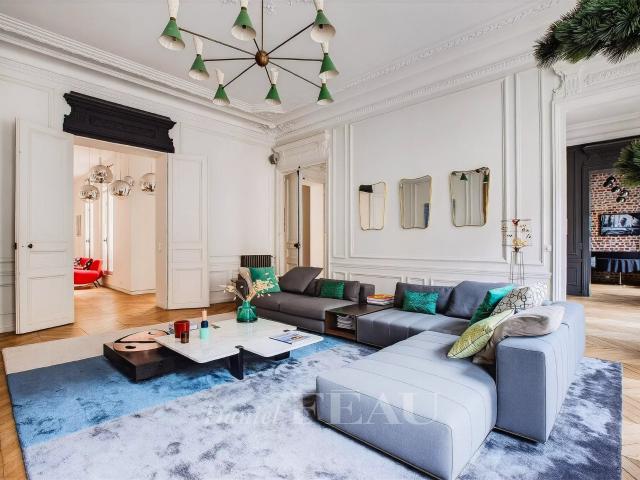 Paris XVIIe Rue Meissonier Rue de Prony Appartement de. 305m² Paris 17ème