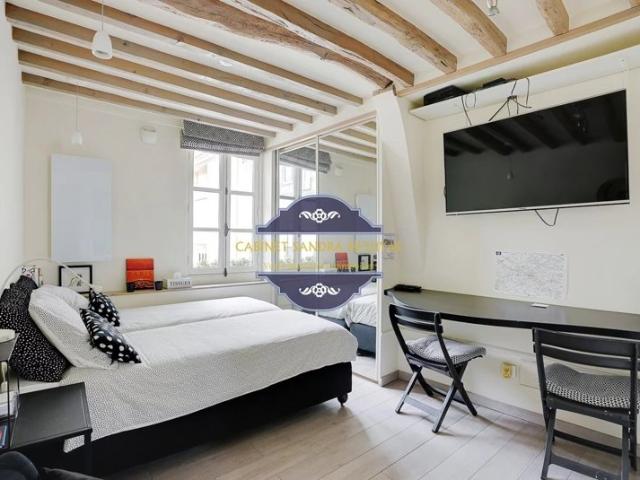 Paris Ier Jardin des Tuileries RARE Studio de 16 m², 6ème ascenseur