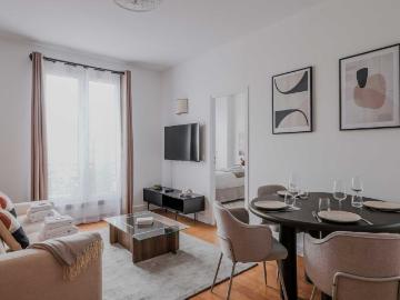 Parisian charm: Elegant 1 bedroom apt, Paris Amsterdam Apartments for Rent
