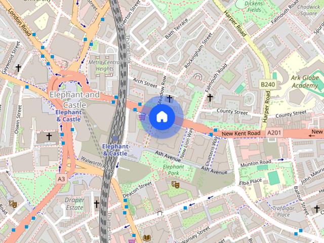 Park Central West, Momento Elephant & Castle