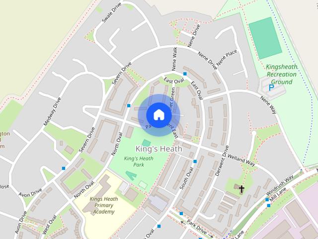 Park Crescent East, Northampton NN5
