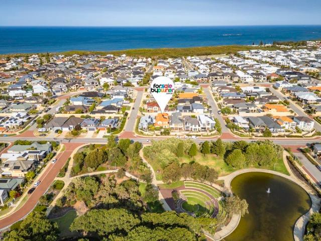 Park Frontage and Ocean Backdrop