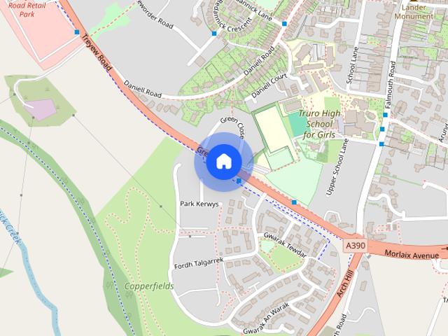 Park Kerwys, Truro