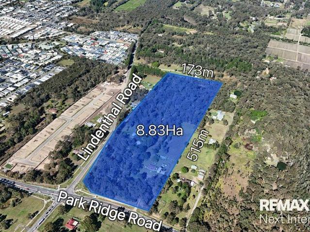PARK RIDGE'S PREMIER LANDHOLDING TWO ADJOINED PARCELS | APPROX. 8.83 HECTARES | EMERGING COMMUNITY ZONE | LOGAN'S FASTEST GROWING CORRIDOR