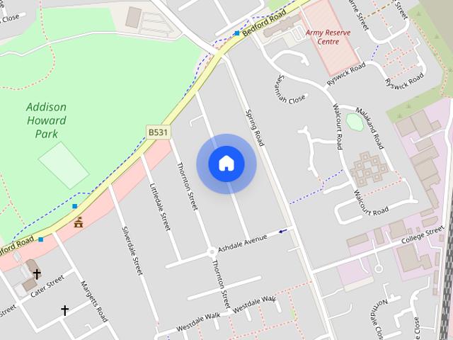 Park Road, Kempston, Kempston, Bedfordshire, MK42 8NZ