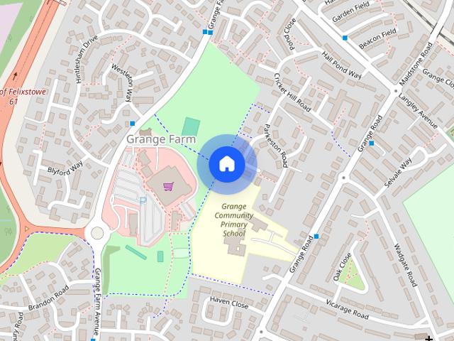 Parkeston Road, Felixstowe
