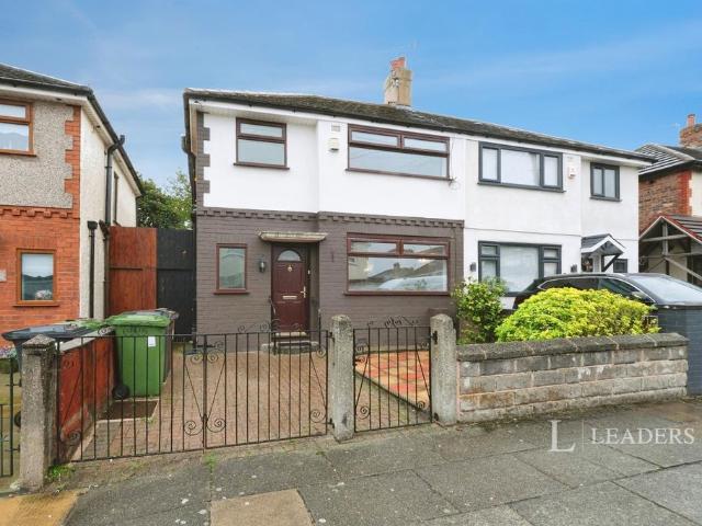 Parkfield Avenue, L30 3 bed semi detached house to rent £1,200 pcm £277 pw