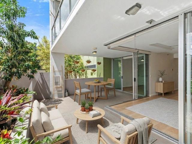 Parklands Apartments Ground Floor Living with Private Courtyard, Study Nook & Oversized Storage unit in a Prime CBD Location