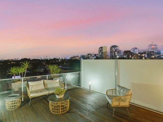 Parkside Contemporary Residence Of Space And Style With Idyllic Rooftop Terrace, Panoramic District Views, Lift & Garage
