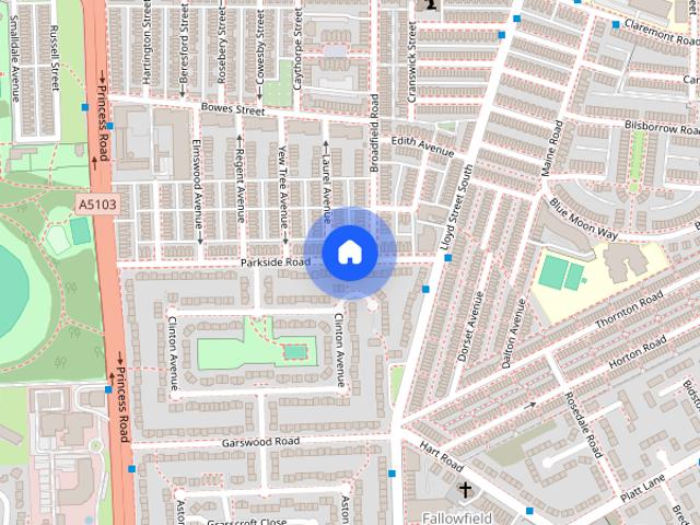 Parkside Road, Manchester M14