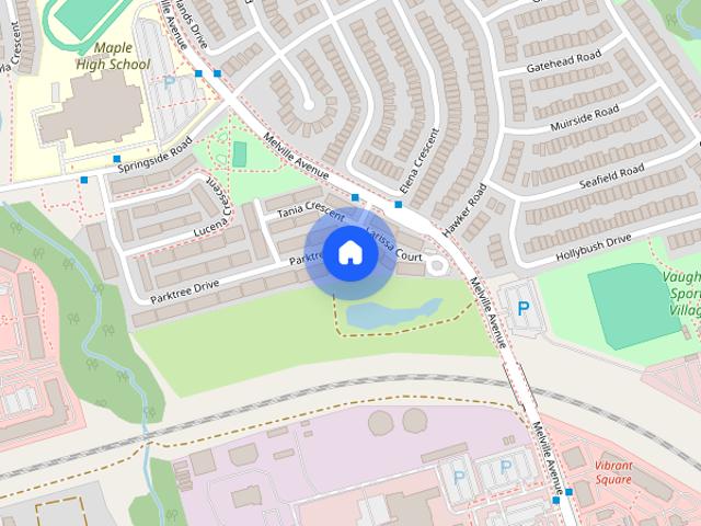 Parktree Drive town house — 21 3RD FLOOR 181 PARKTREE DRIVE, Vaughan ON 1.0 Bedroom 1 Bedroom