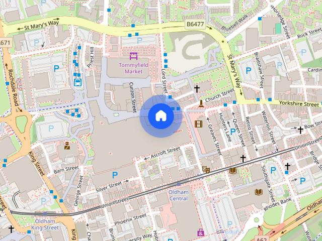 Parliament square, Oldham Centre, Oldham, OL1