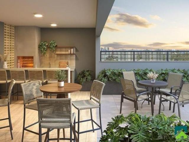 Parque Guarapiranga. Apto 2 dormitórios e terraço, 37m². Lazer, zona Sul, Guarapiranga, metro cptm S
