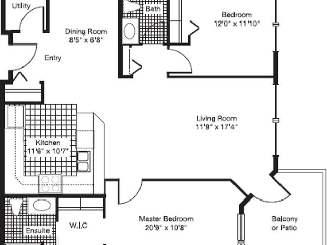 Parsons Landing 2 Bedroom Apartment for Rent at 350 Parsons Creek Dr, Fort Mcmurray, AB T9K 0M1