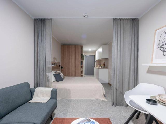 Pauschalmiete I JONN Y möbliertes Apartment mit Balkon, inkl. Gym, Sauna, Dachterrasse, Community Area, Internet etc.! 7 Min. zum Stephansplatz!