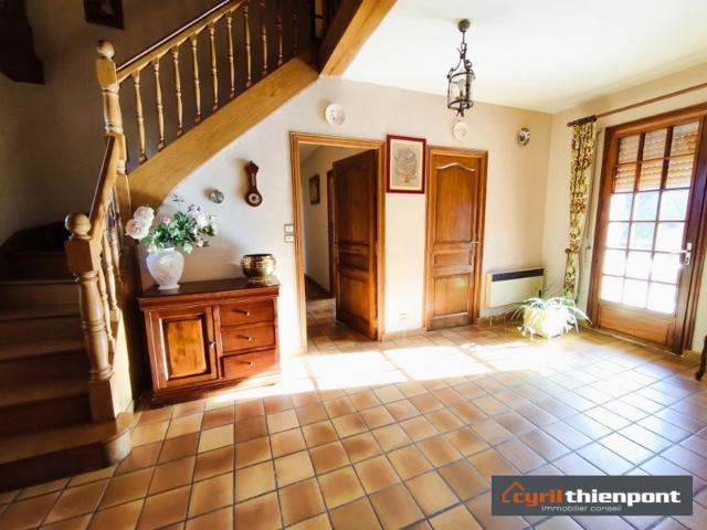 PAVILLON 6 CHAMBRES 320M² / SOUS SOL COMPLET / 7680M² DE TER