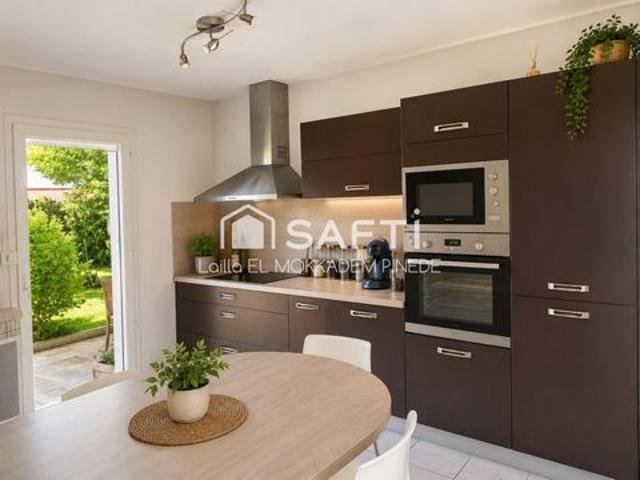 Pavillon T4 avec jardin au calme