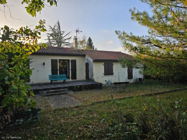 Pavillon plein pied sur Verteuil sur Charente