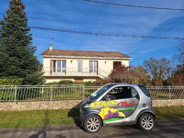 Pavillon sous sol Mansle La Rochefoucauld 133m² Val de Bonnieure