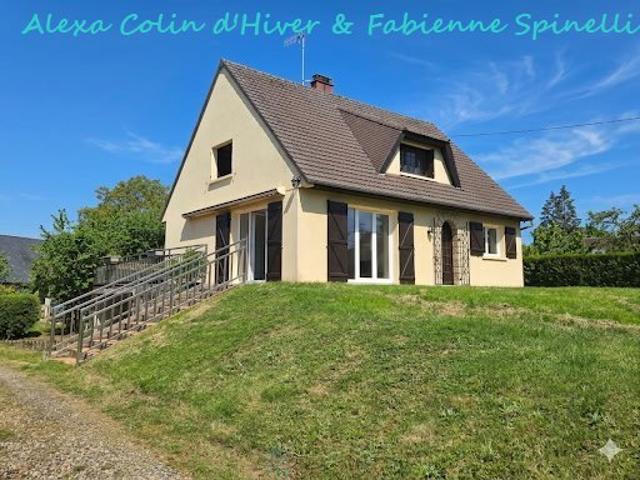 Pavillon sur sous sol total, vie de plain pieds possible