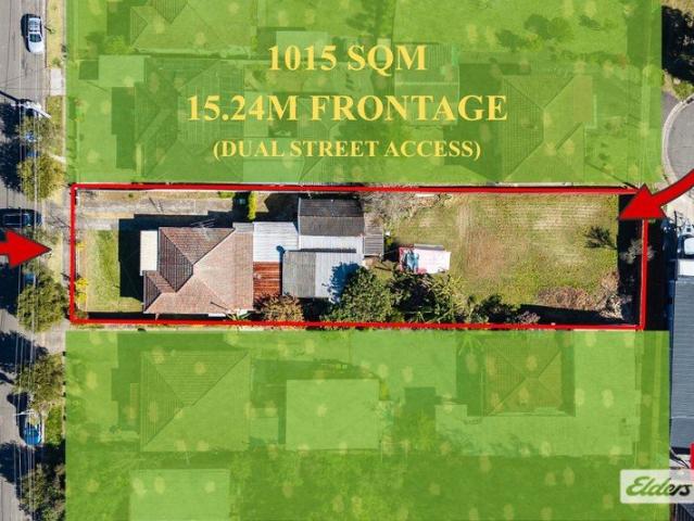 PAY FOR ONE SECURE TWO LOTS ! 1,014m² LAND | WALK TO STATION | PREVIOUS DA FOR 2 LOTS