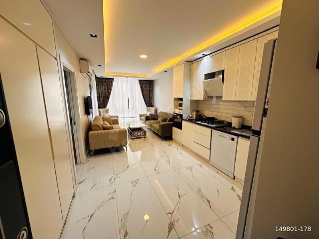Payallarda Deniz Manzaralı Full Eşyalı İskanlı Lüks 1+1 Satılık
