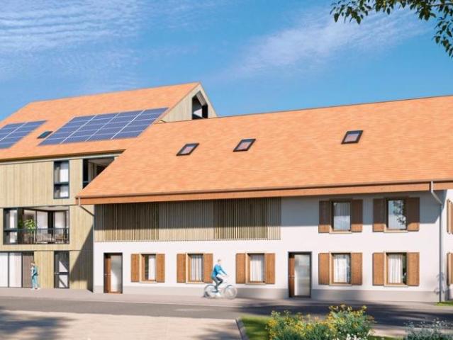 PAYERNE VD 3.5 pièces au rez et 1er étage