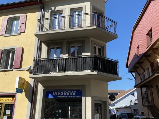 Payerne, zu verkaufen, Gebäude mit 5 Wohnungen und einem Geschäftslokal