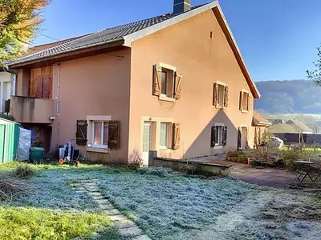 Pays de Clerval 25340 Achat / Vente maison 7 pièces t7 terrasse parking