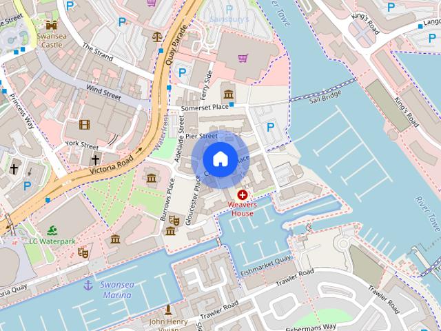 Pembroke Buildings, Cambrian Place, Marina, Swansea, SA1 1RL