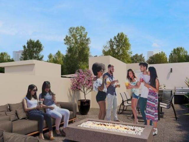 Pent house con 58 m2 de roof privado en preventa, Monte Albán, Narvarte