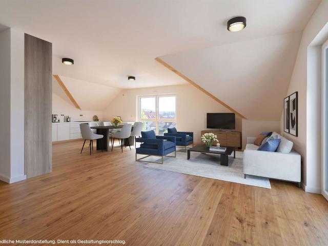Penthousewohnung mit 4½ Zimmern, Dachterrasse und moderner Ausstattung!