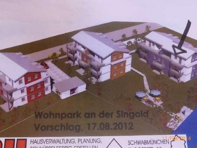 Penthousewohnung zentral am Singold Stadtgarten