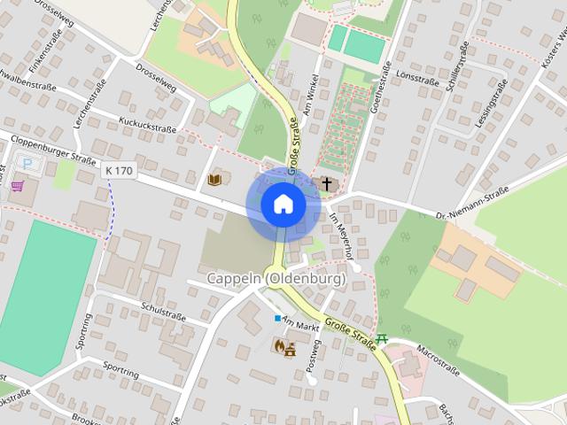 Penthousewohnung zentrale Lage von Cappeln ! 2 Zimmer Wohnung Nr. 18