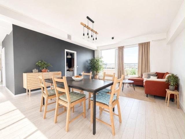Penthouse 2ch Terrasse 100m² parking cave PEB: C