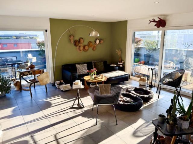 Penthouse 5.5 Zimmer Panoramaterrasse von 106 m2