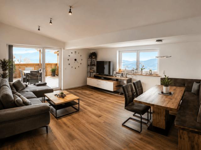 Penthouse 72m2 mit Terrasse und Carport in Roppen
