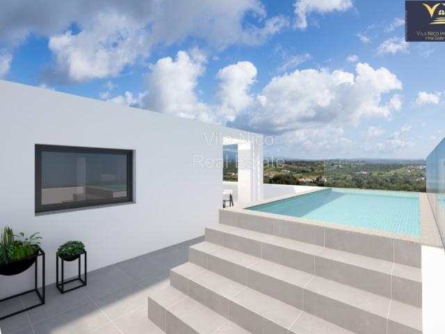 Penthouse com 3 quartos, piscina privativa no terraço e vist. 110m² Mexilhoeira Grande