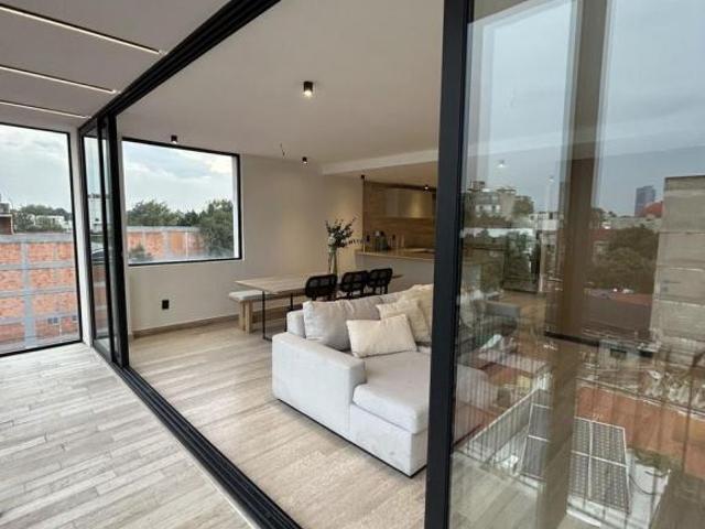 Penthouse con Roof Terrace en Roma Norte en Venta